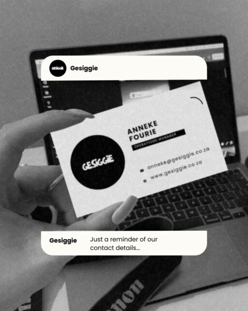 Just a reminder of our contact details✨
🖤 "Wys jou Gesiggie."
📍SA based, serving clients worldwide
admin@gesiggie.co.za
www.gesiggie.co.za
.
.
.
#wysjougesiggie #websitedesignsa #capetowncreatives #southafricanbusiness #brandstrategy
